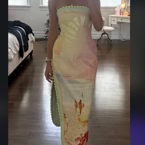 Zimmerman Shell Embellished Beach Dress - Picture 4 of 5